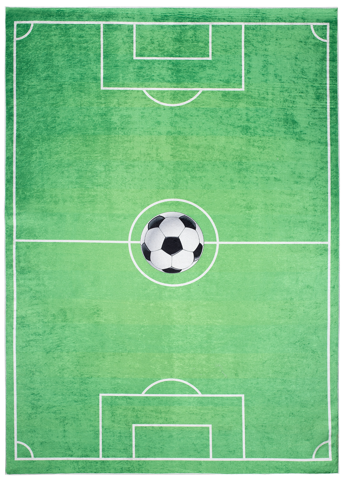 Tappeto Emma Bambini Verde Campo Sportivo Antiscivolo