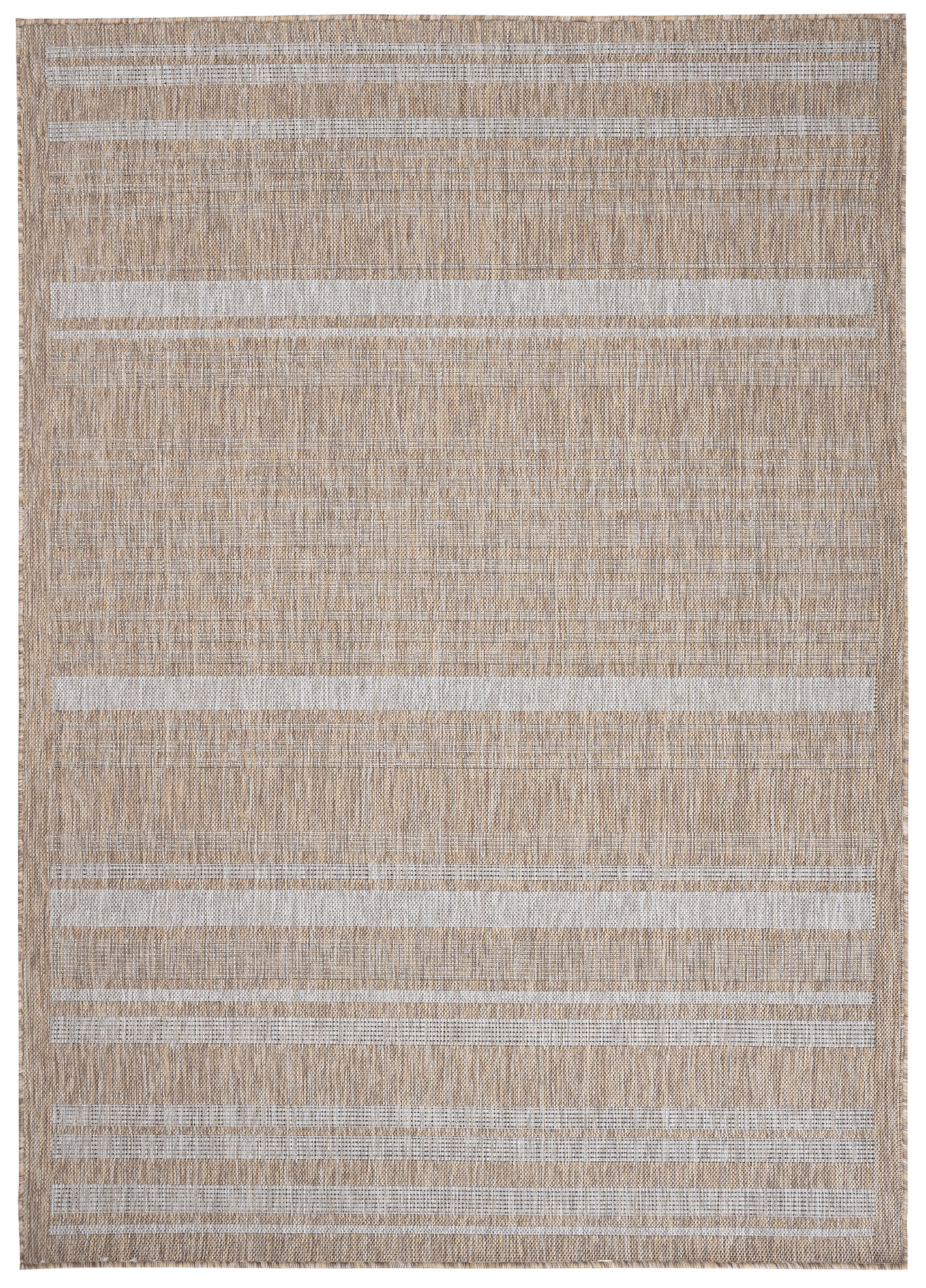 Tappeto Melissa Marrone Grigio Strisce Interno Esterno