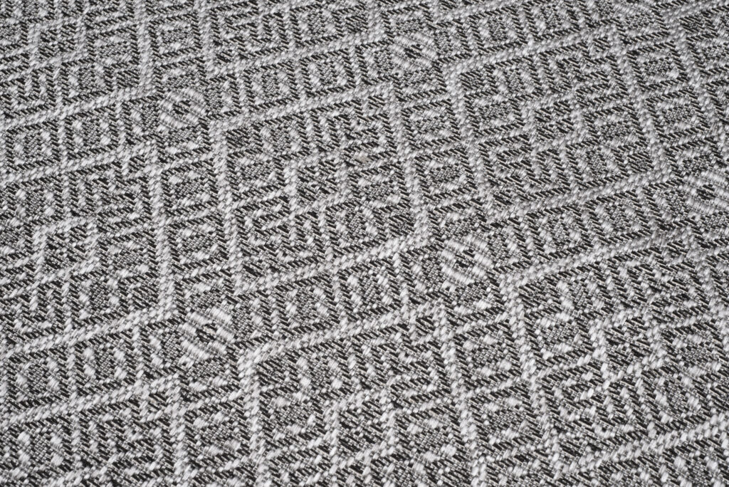 Tappeto Capri Moderno Geometrico Design Grigio  Interno Esterno