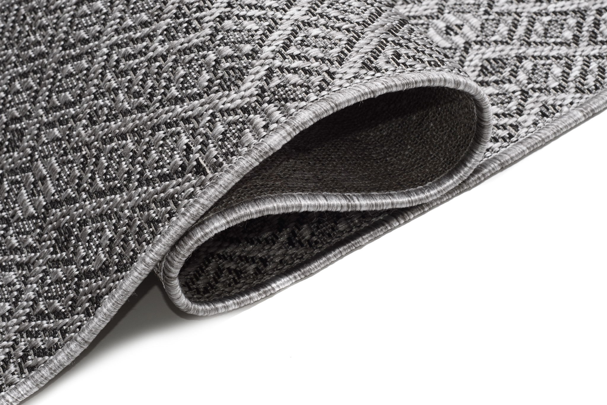 Tappeto Capri Moderno Geometrico Design Grigio  Interno Esterno