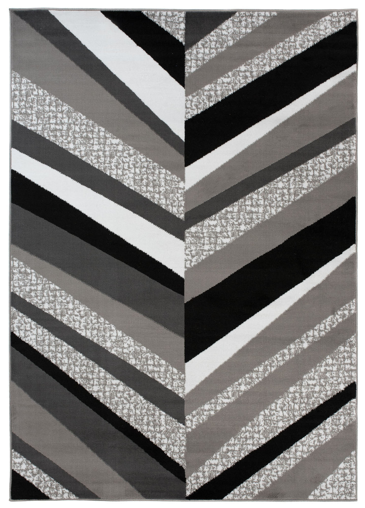 Tappeto Maya Grigio Geometrico Linee