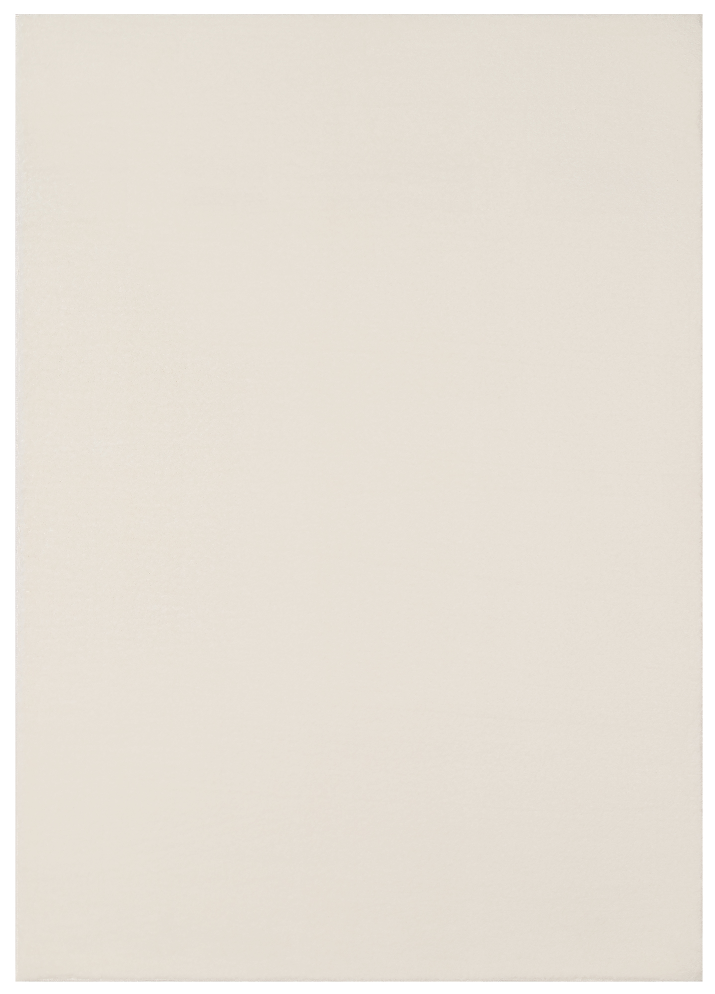Tappeto Cuddle Antiscivolo Crema Shaggy