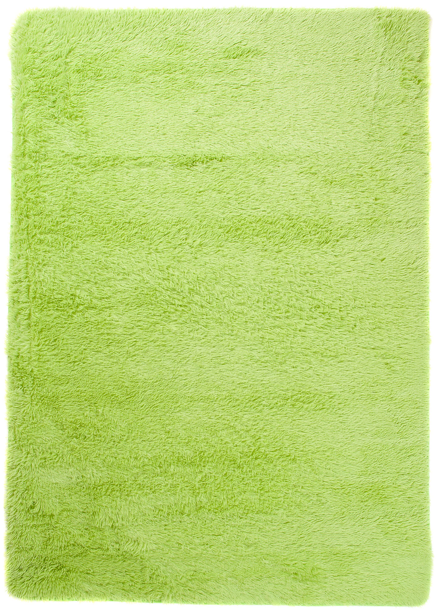 Tappeto Silk Antiscivolo Shaggy Verde Chiaro