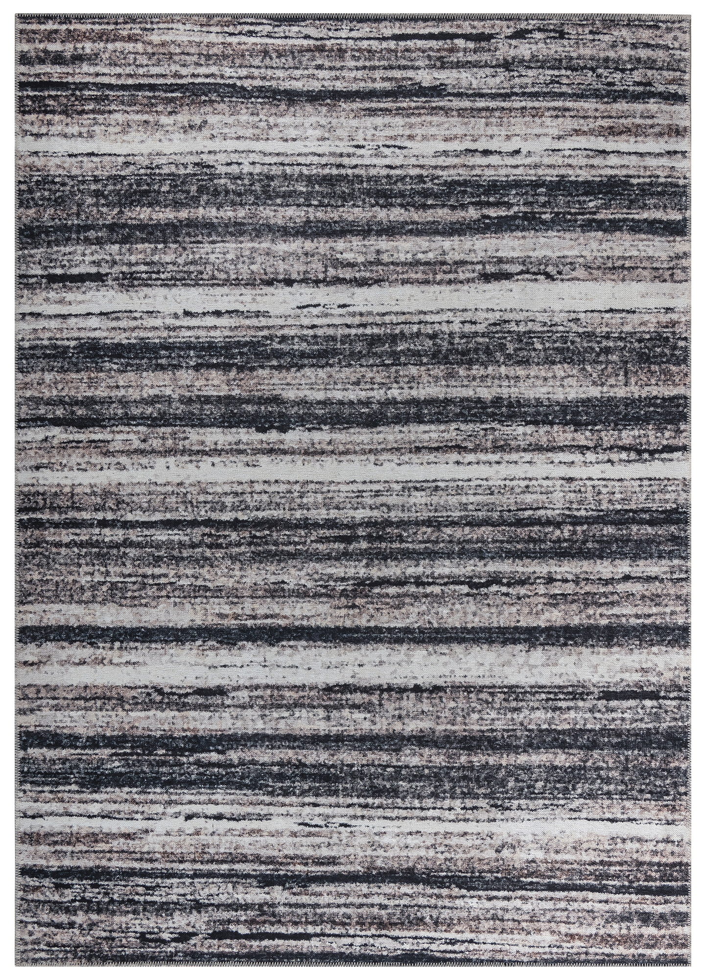 Tappeto Ritz Blu Navy Grigio Strisce