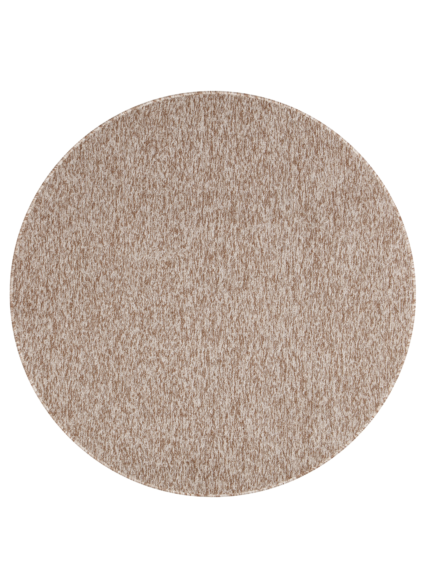 Tappeto Nizza Rotondo Beige Moderno Antiscivolo