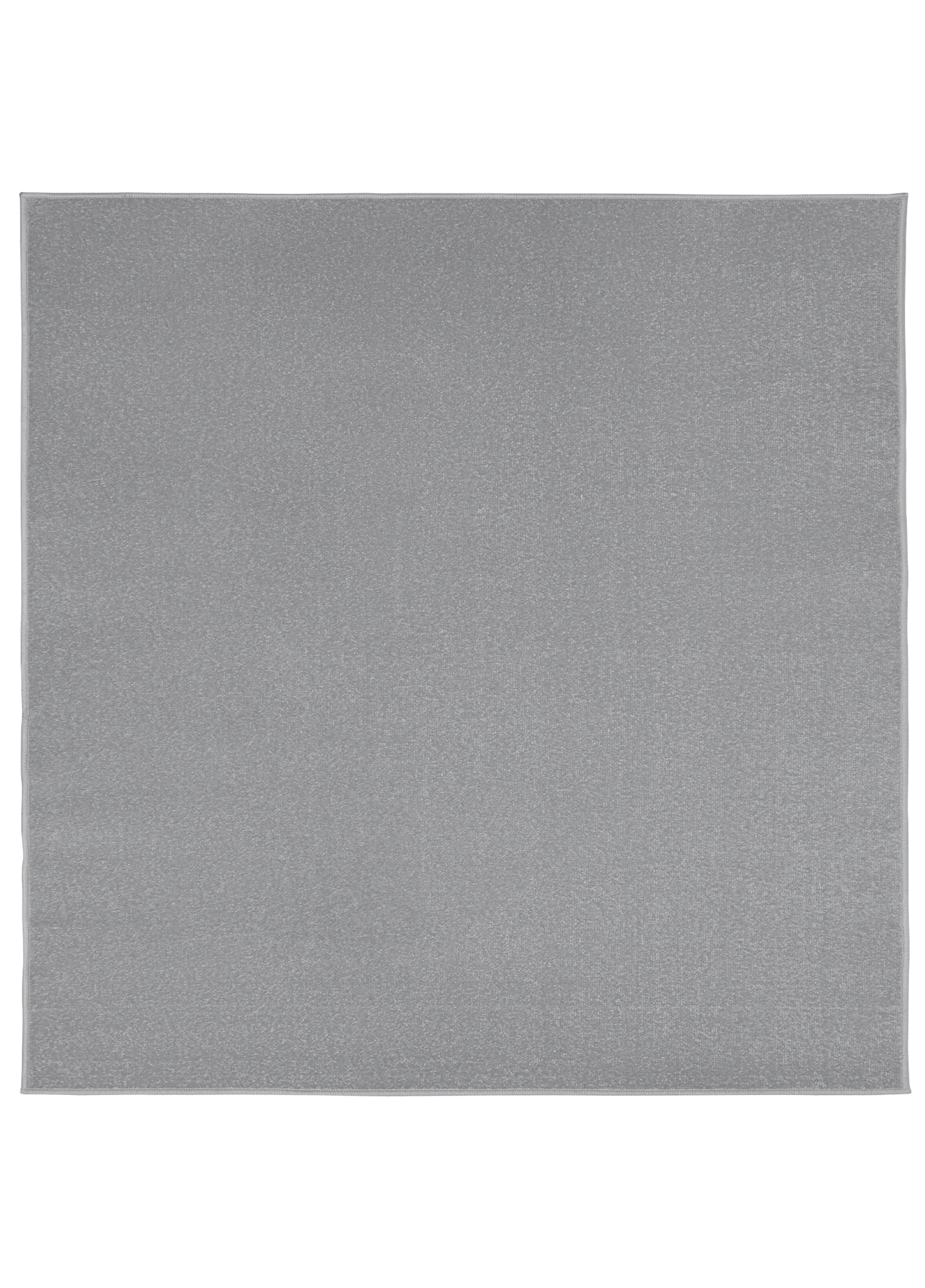 Tappeto Mono Quadrato Interno Esterno Grigio Chiaro
