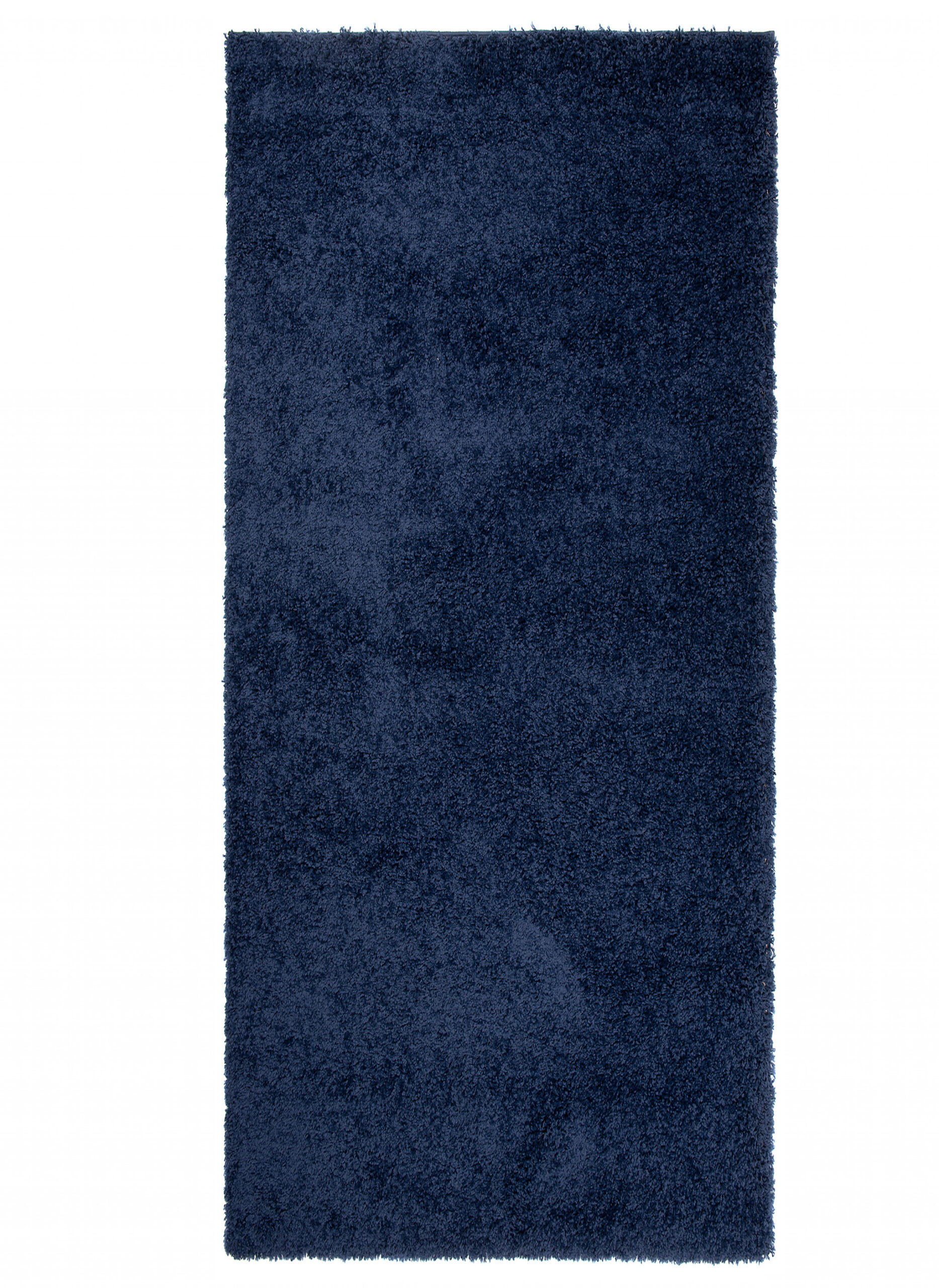 Tappeto Passatoia Essence Shaggy Monocolore Blu Scuro