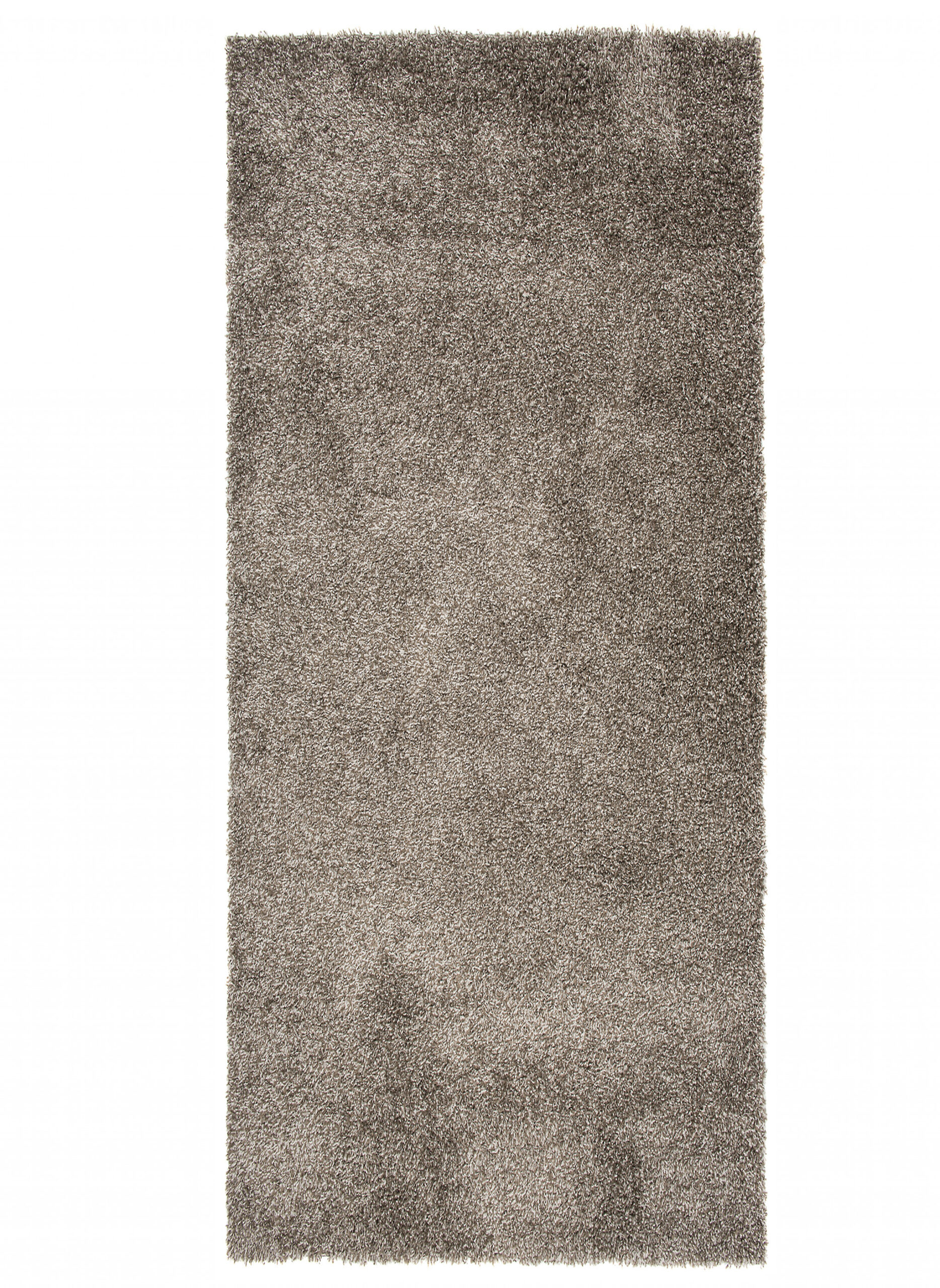Tappeto Passatoia Essence Shaggy Monocolore Grigio Melange