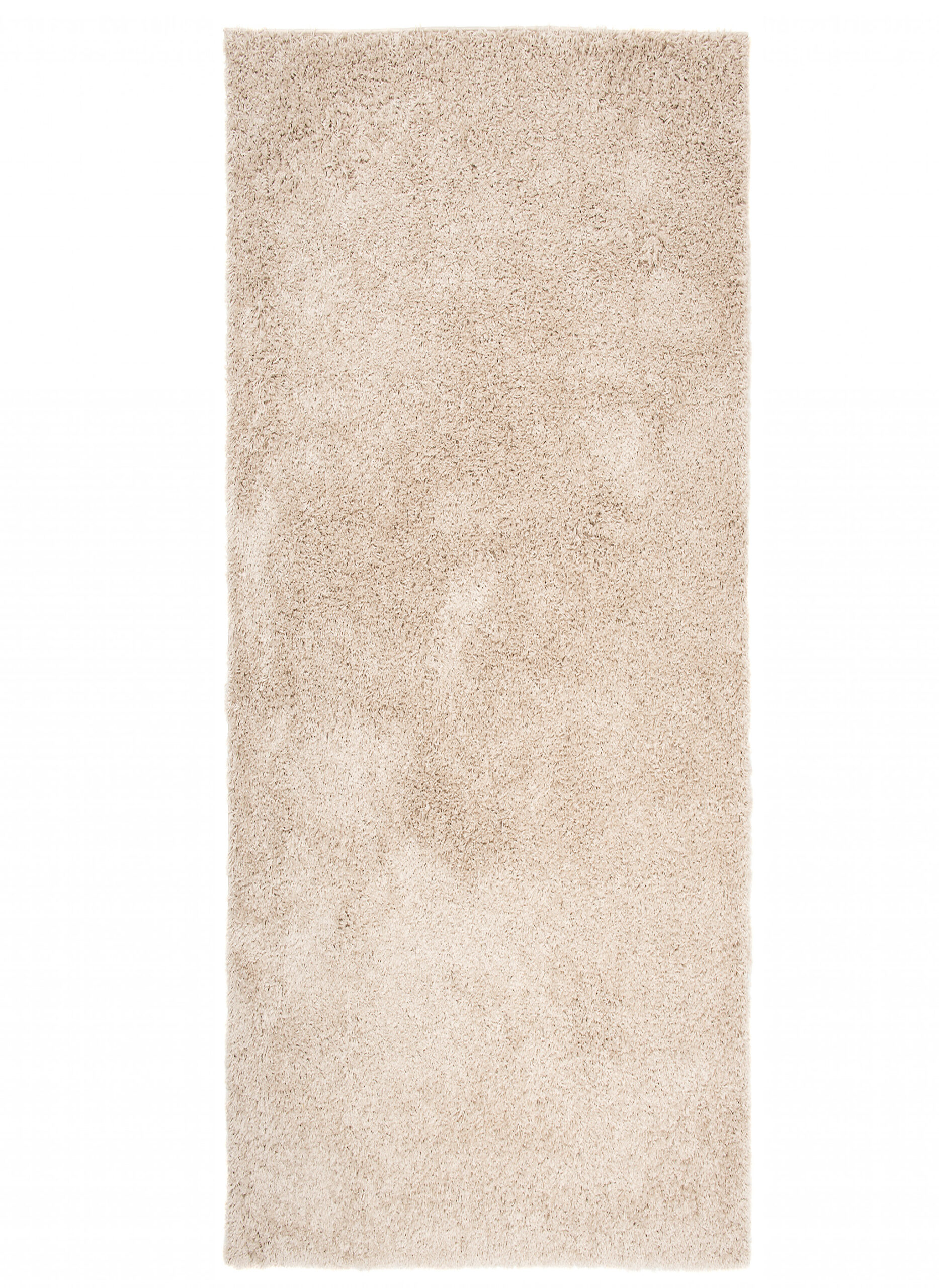 Tappeto Passatoia Essence Shaggy Monocolore Beige Scuro