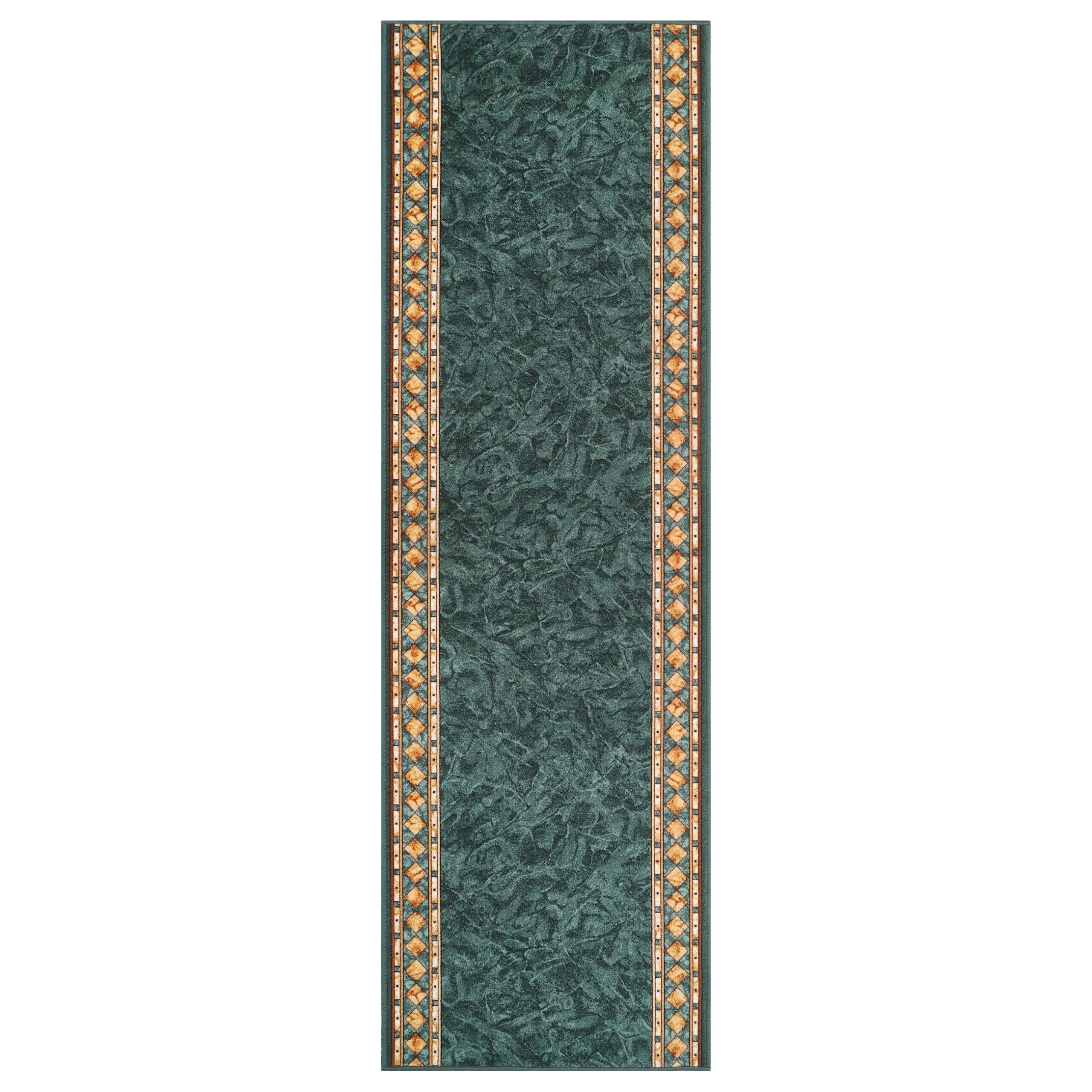 Passatoia Antiscivolo Verde Ornamenti