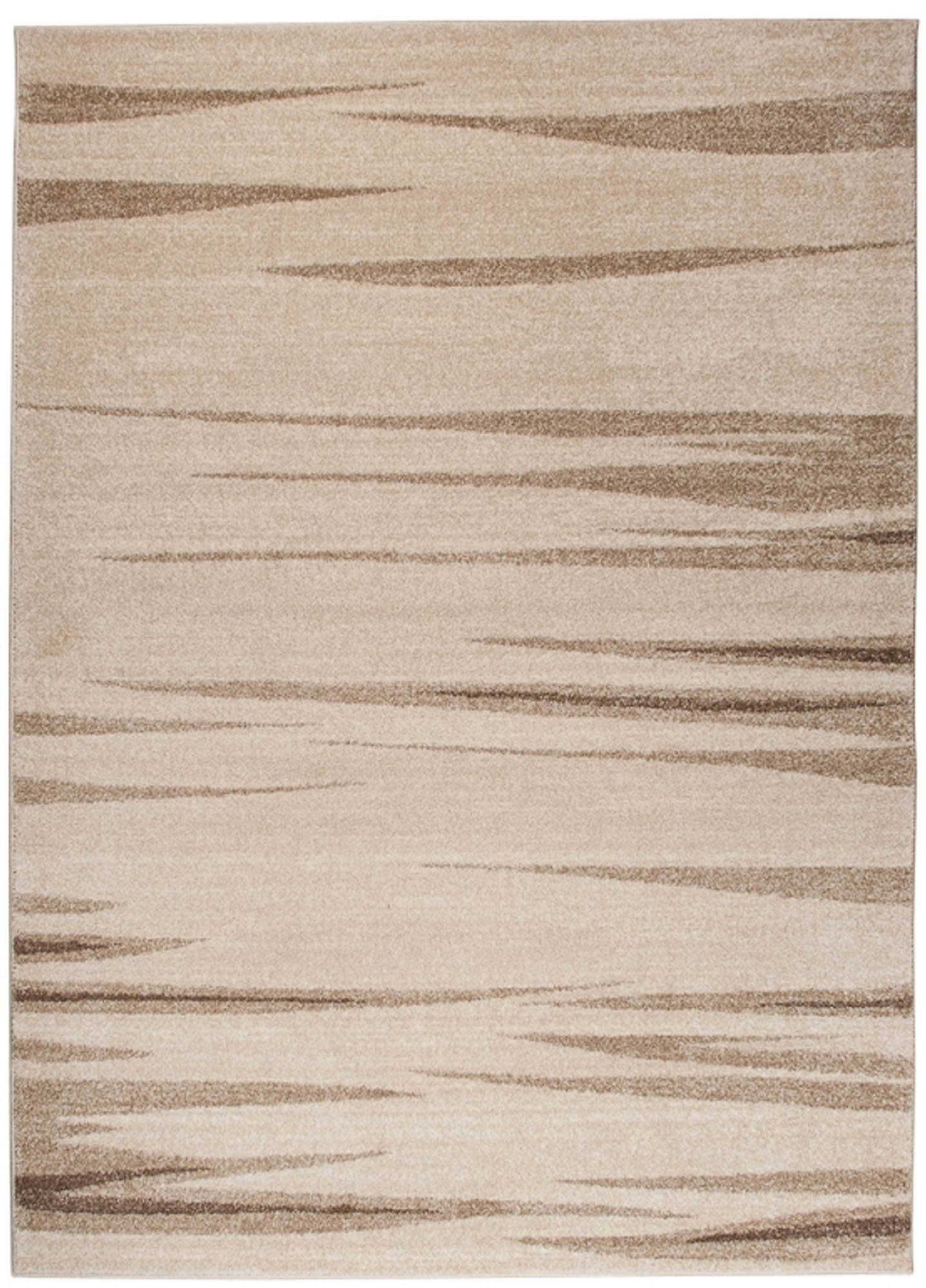 Tappeto Sari Moderno Beige Crema Onde Ondato