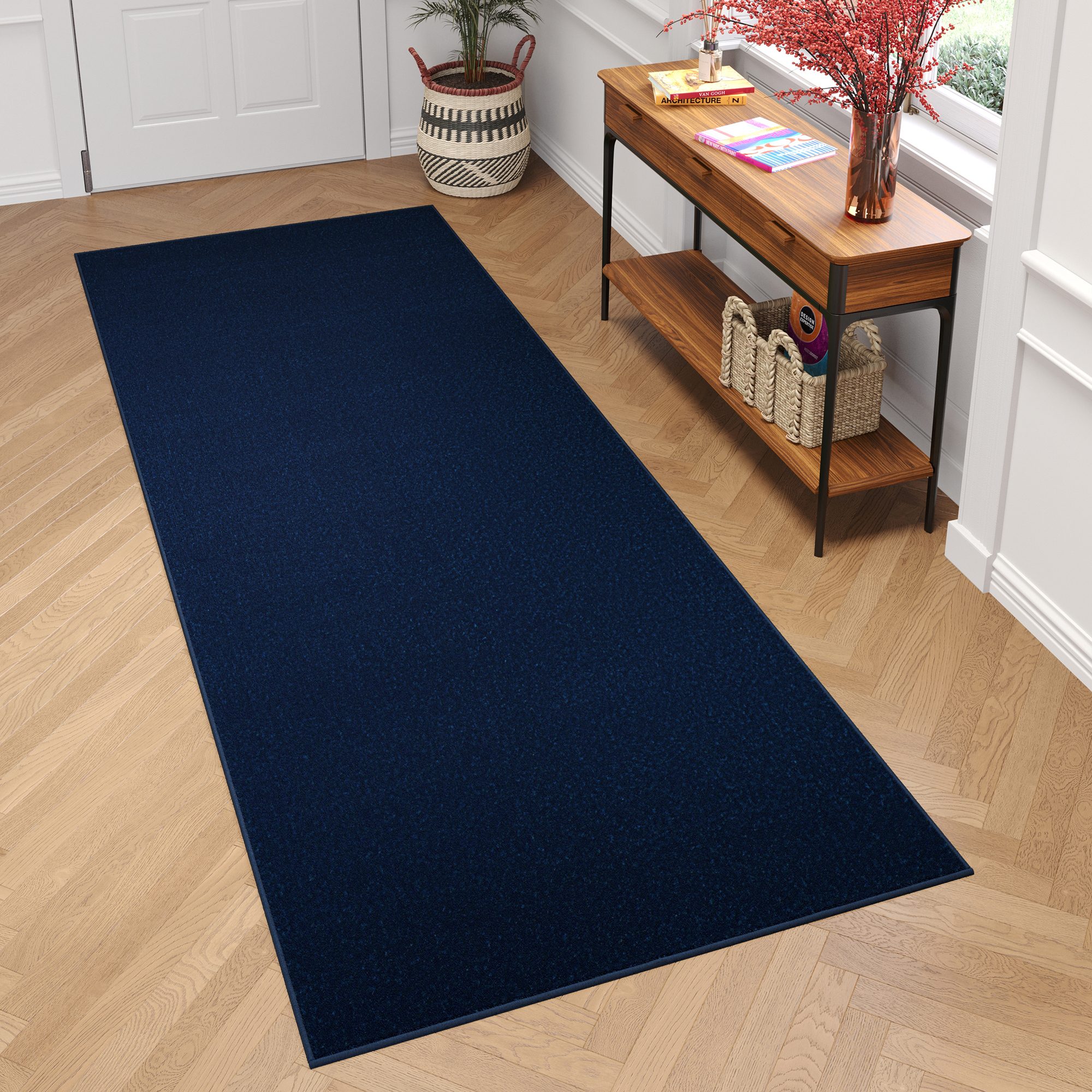 Passatoia Mono Indoor Outdoor Blu Navy