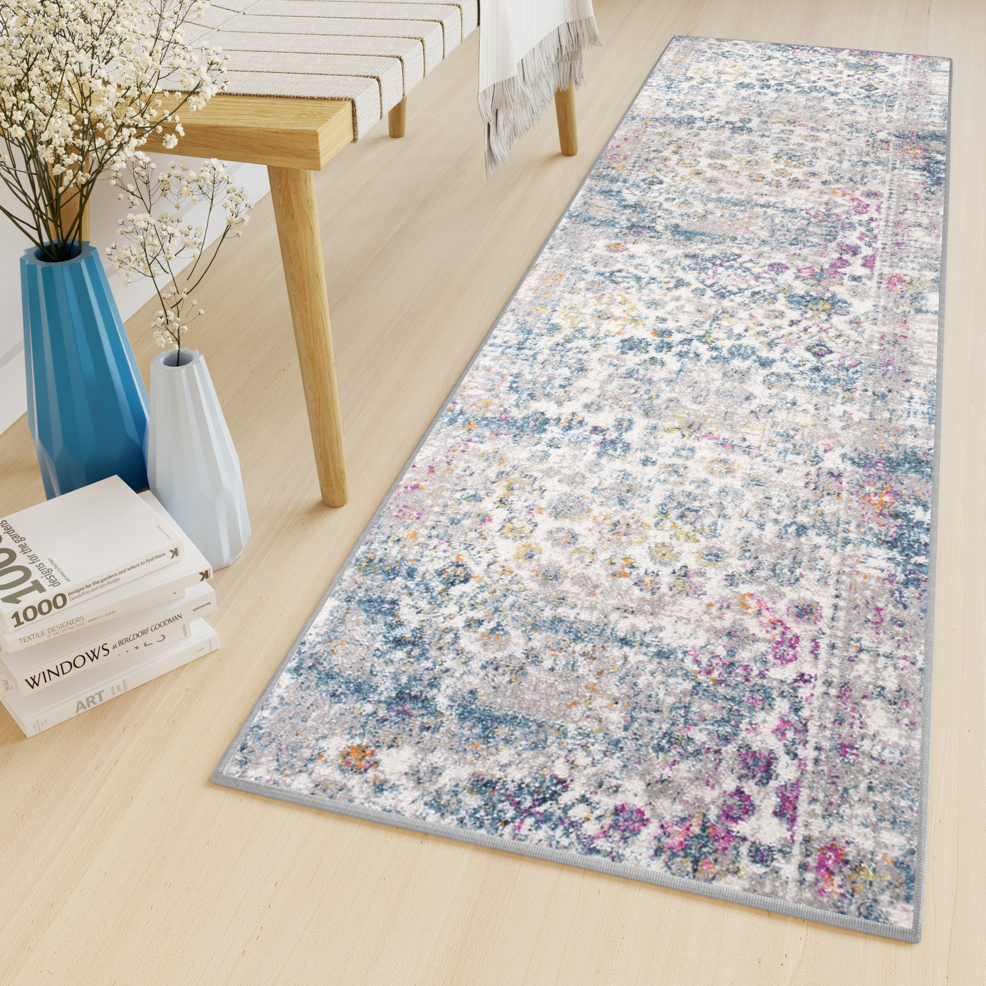 Passatoia Lazur Multicolore Vintage