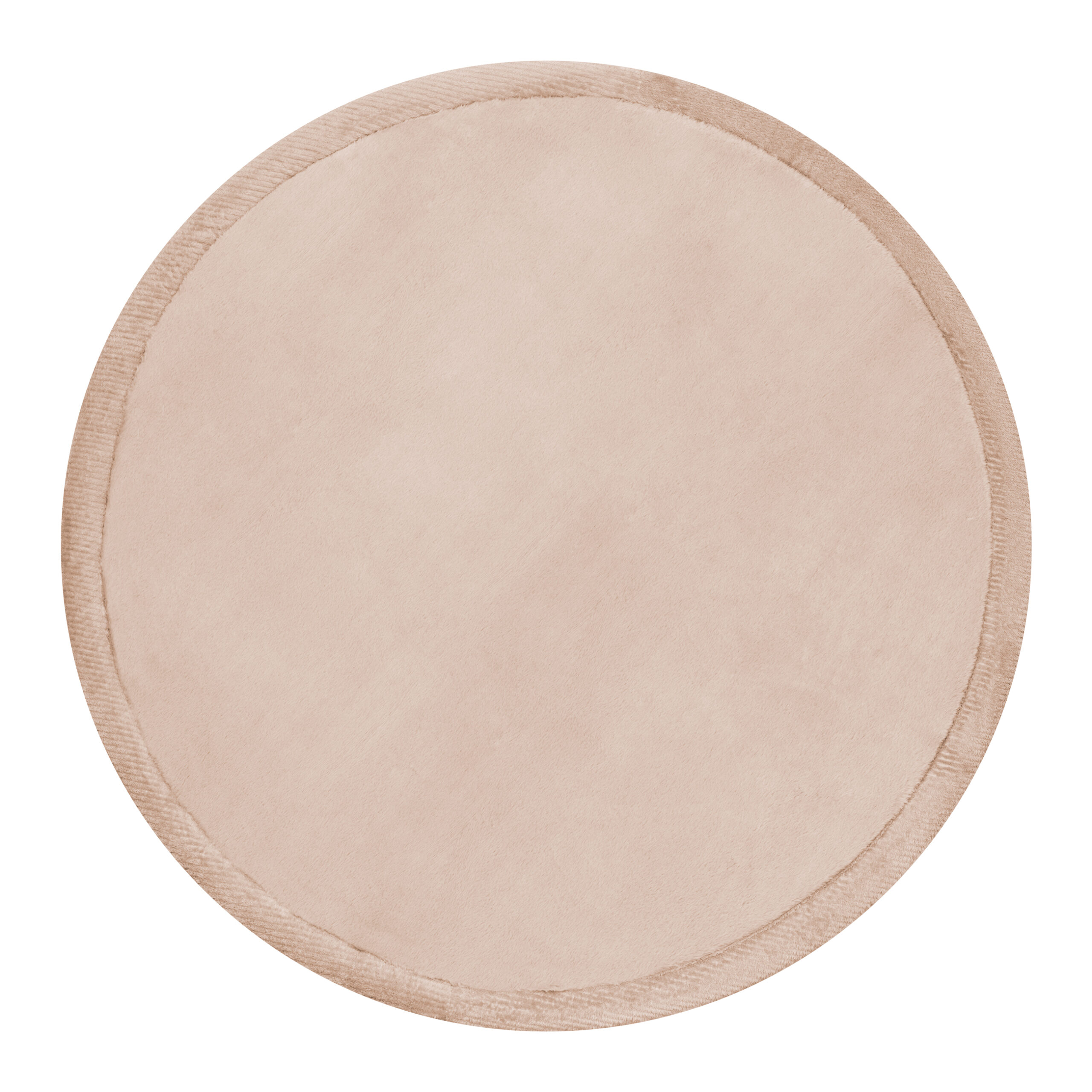 Tappeto Bambini Fluffin Rotondo Beige