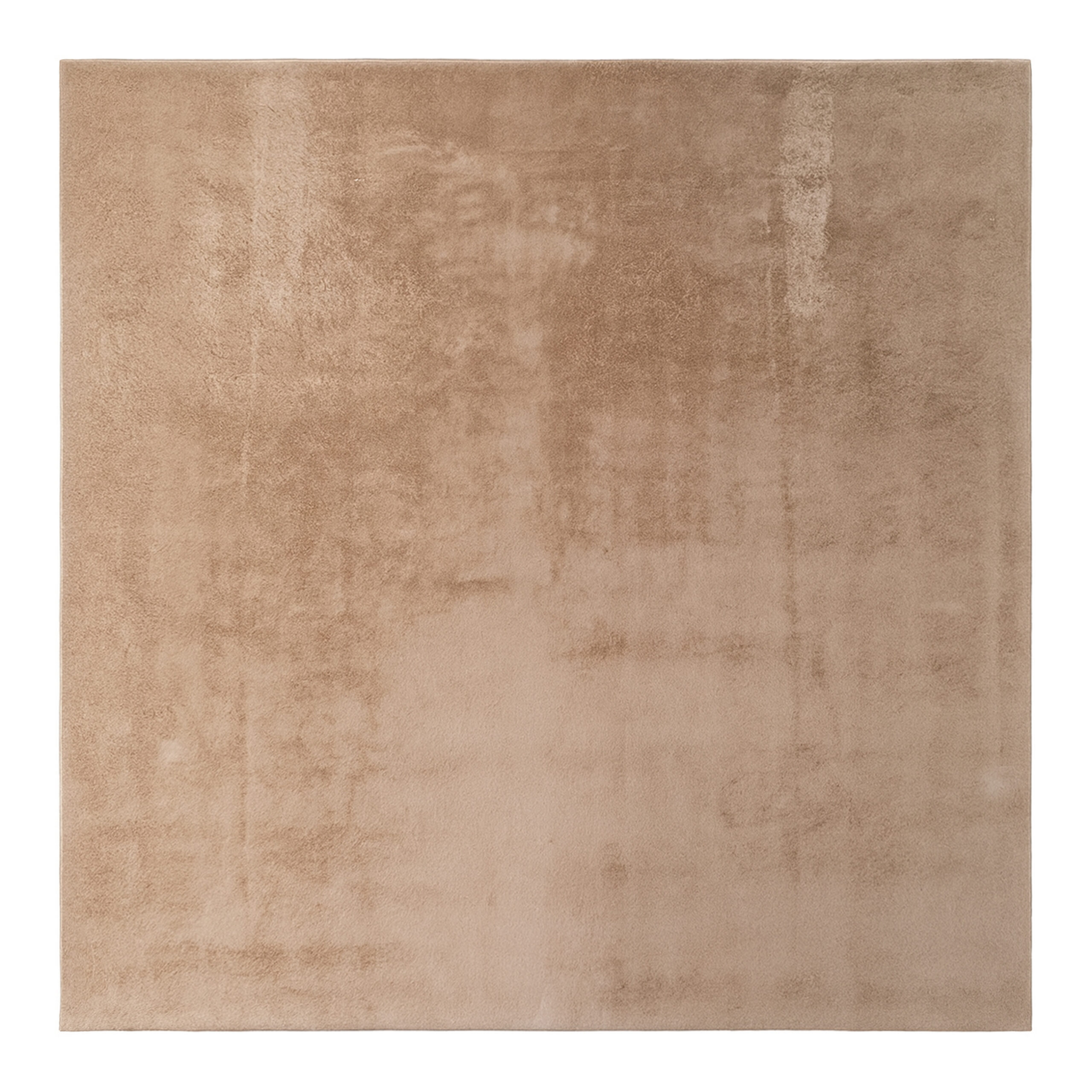 Tappeto Lumi Quadrato Beige Antiscivolo