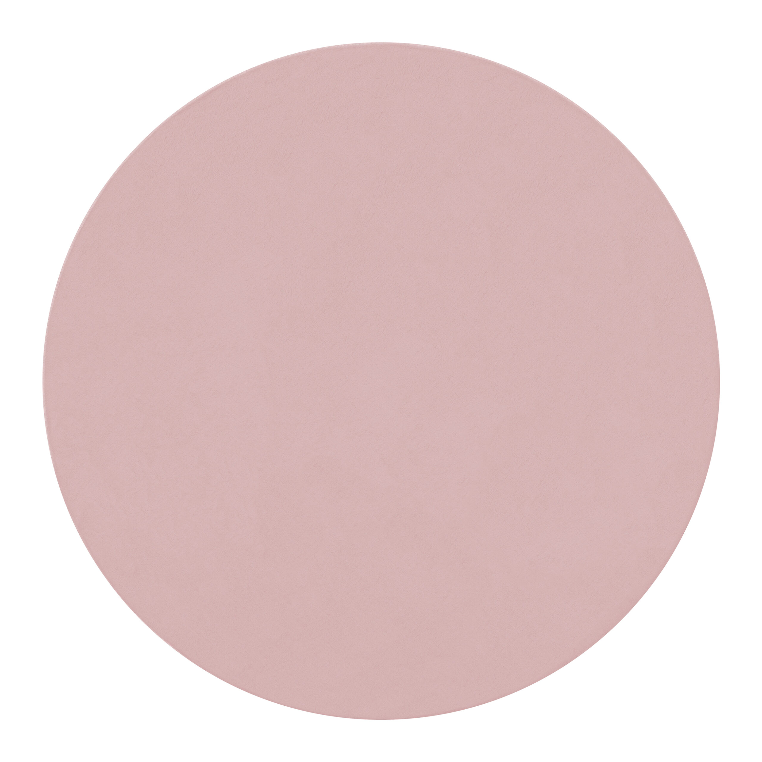 Tappeto Lumi Rotondo Rosa Antiscivolo