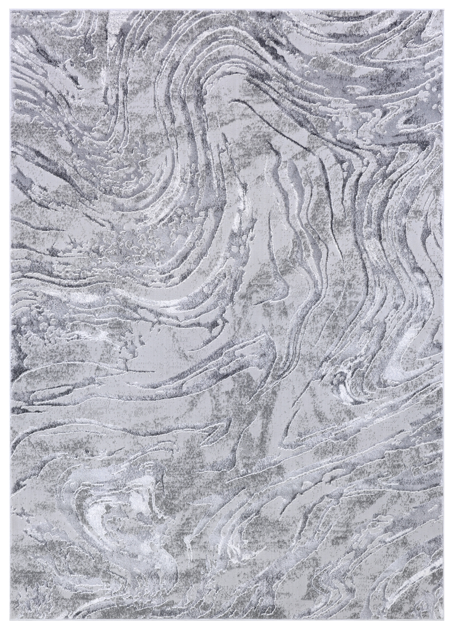 Tappeto Como Grigio Marmo